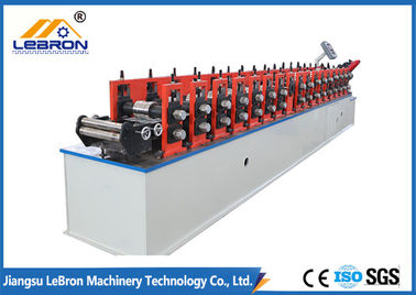 Kontrol PLC Drywall Stud Roll Forming Machine CD UD Shape 4500 * 800 * 800mm