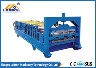 Efisiensi Tinggi Double Layer Roll Forming Machine, IBR Sheet Roll Forming Machine