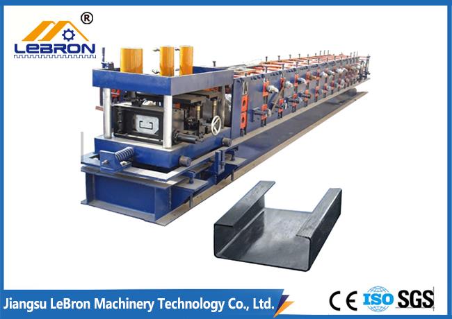 Pabrik Langsung Menjual C Purlin Roll Forming Machine High Speed ​​CNC Control 2018 Tipe Baru