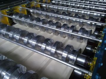 High Efficiency Roofing Sheet Roll Forming Machine Light Steel Structure 70mm Shaft