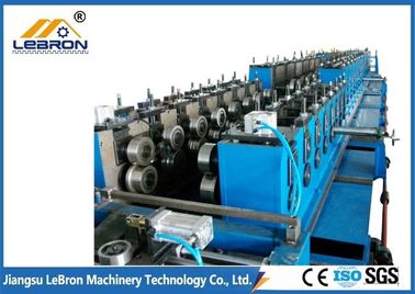Blue Cable Tray Manufacturing Machine Layanan Lama 18 Stasiun Roller