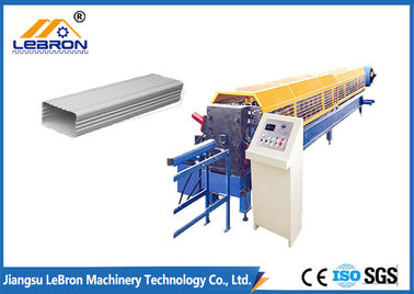 Logam Downspout Roll Forming Machine, Square Dan Mesin Round Downspout