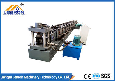 Rak Penyimpanan Otomatis Penuh Roll Forming Machine Hardening Treatment Roller Material